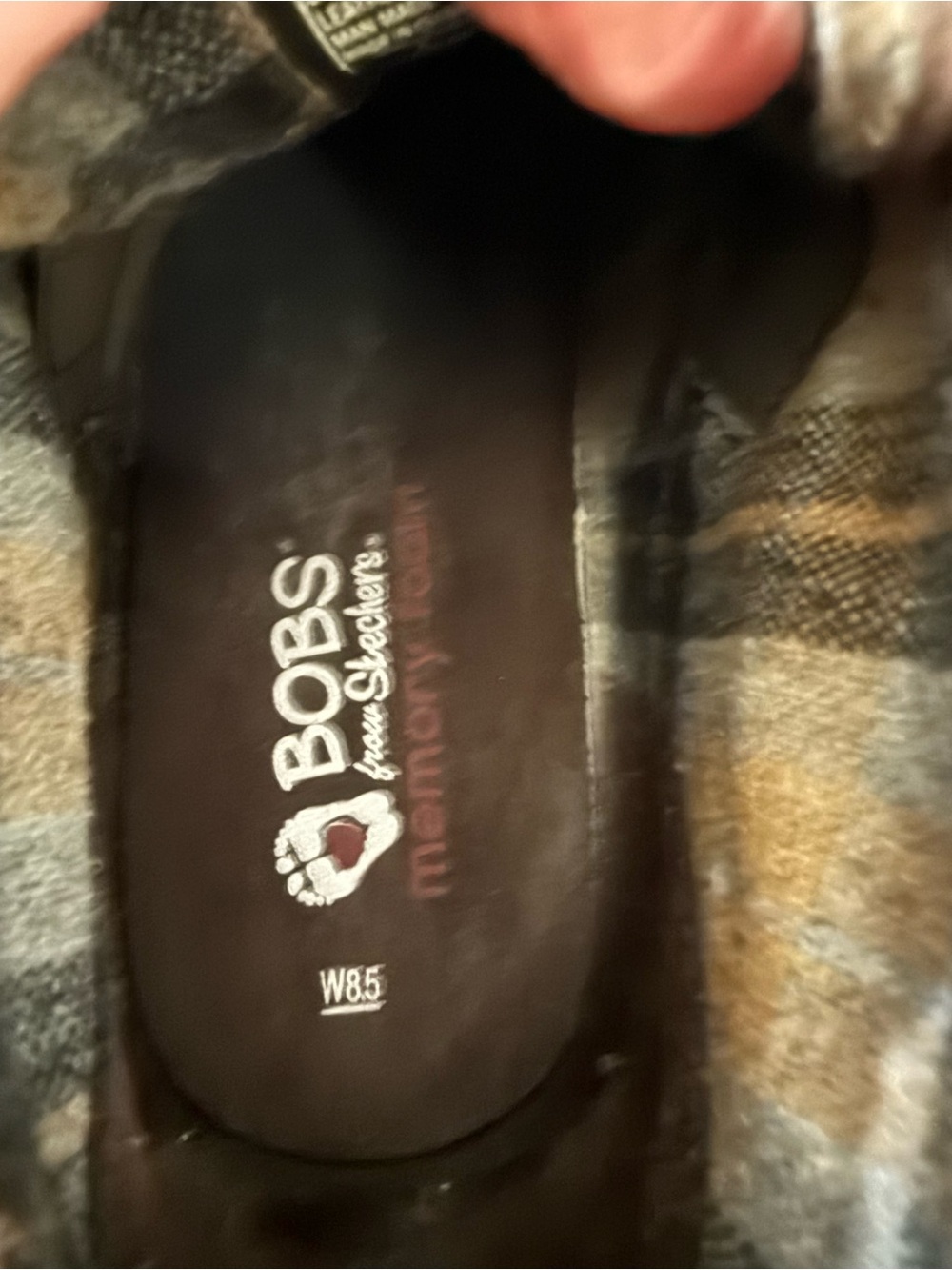 Bobs by Sketchers High Notes Dark Brown Wedge Booties W8.5 8.5 - Picture 12 of 13